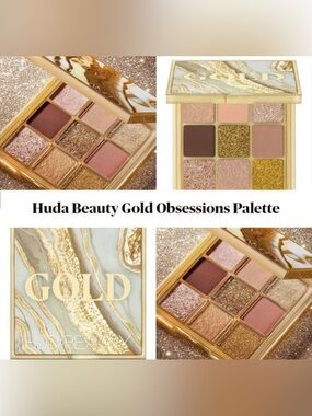 Huda Beauty Gold Obsession Eyeshadow Palette